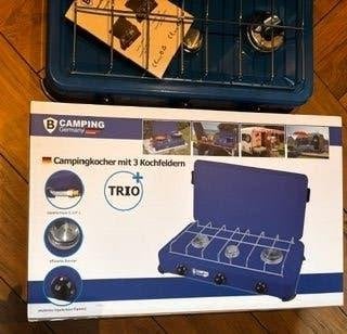 NIEUW 3-pits gaskooktoestel TRIO+, Ophalen of Verzenden, Nieuw