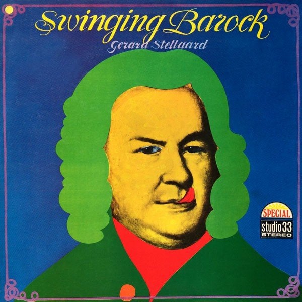 Jazz L.P. (1972) Gerard Stellaard - Swinging Barock, LP, Gebruikt, Ophalen of Verzenden, Inclusief binnenhoes