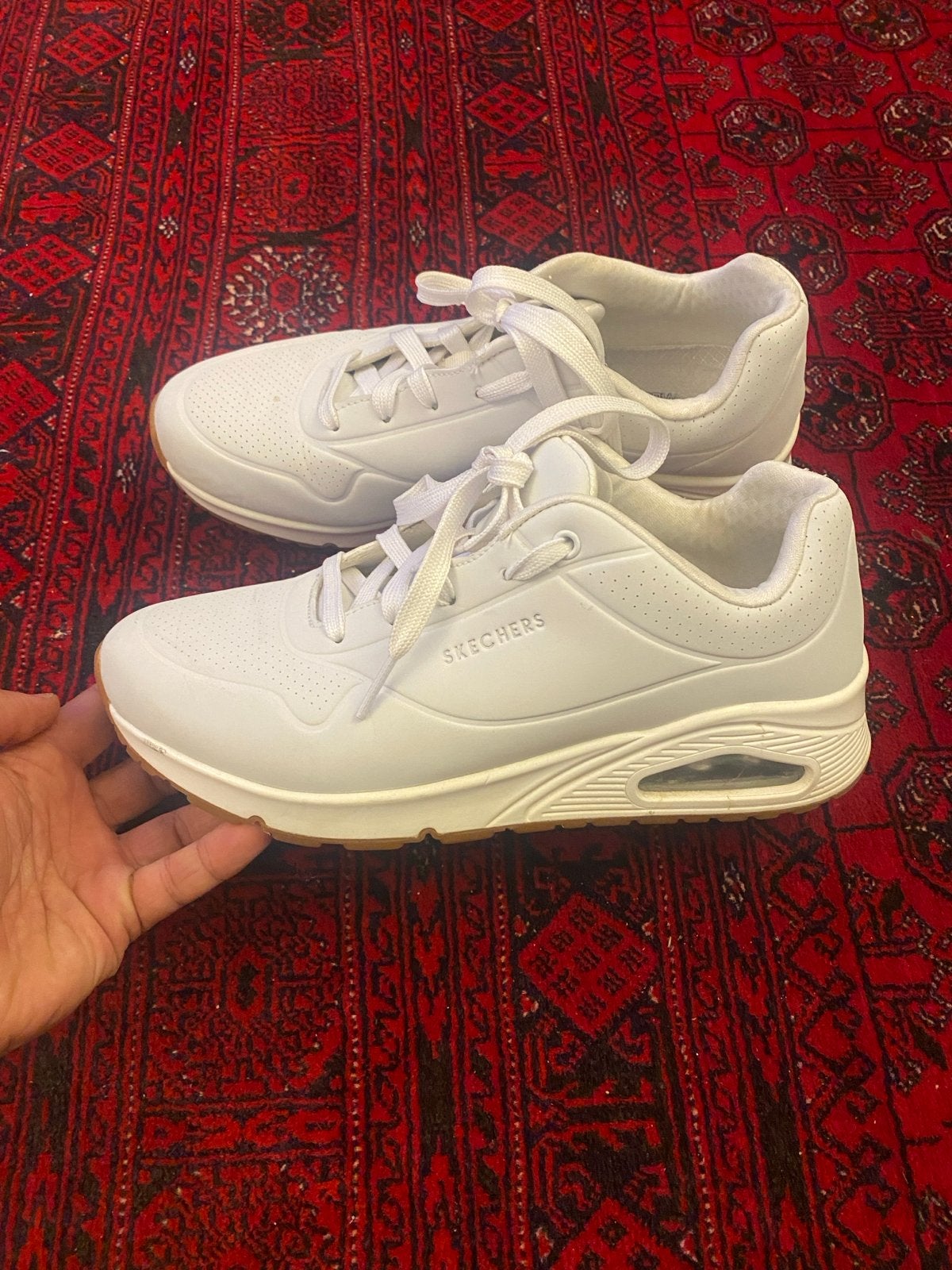 Skechers Witte Sneakers - Maat 39, Ophalen of Verzenden, Nieuw, Wit, Sneakers of Gympen