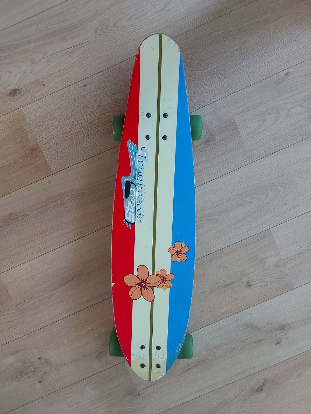 Vintage Longboard Skateboard - Uniek Design, Ophalen of Verzenden