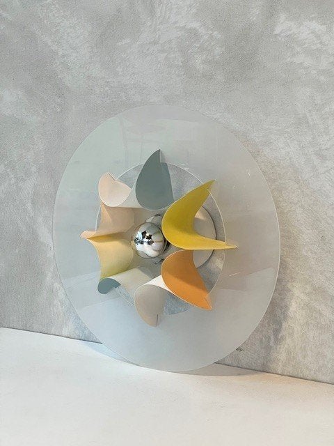 Luceplan plafondlamp vintage wandlamp retro lamp design, Ophalen, Gebruikt, ., Vintage