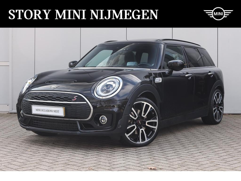 MINI Clubman Cooper S JCW Automaat / Panoramadak / JCW Sport, Auto's, Mini, Gebruikt, Zwart, Leder, Geïmporteerd