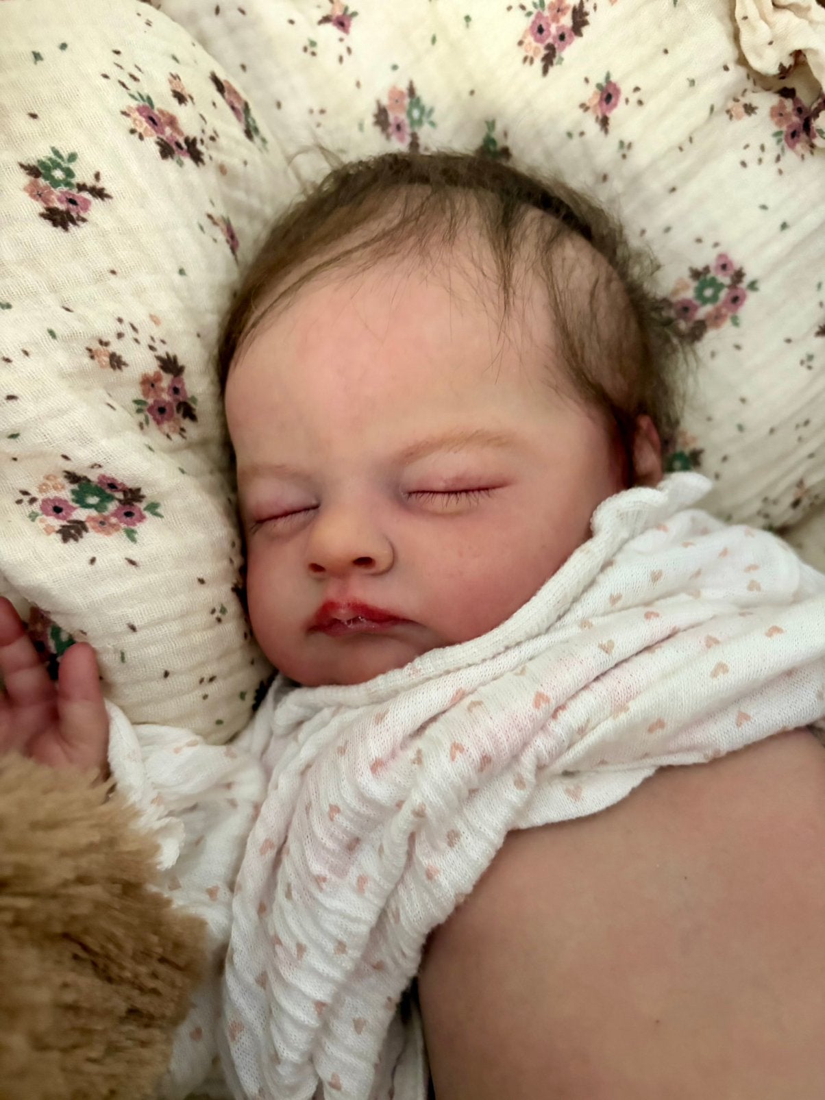 Reborn baby Birdie van Laura Lee Eagles met certificaten, Verzamelen, Ophalen, Nieuw, Babypop, Levensecht of Reborn