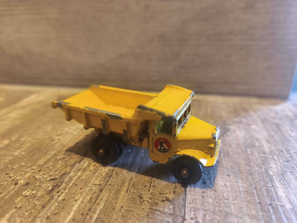 Matchbox lesney no 6 Euclid Quarry Truck, Ophalen of Verzenden, Gebruikt, Bus of Vrachtwagen, Lesney