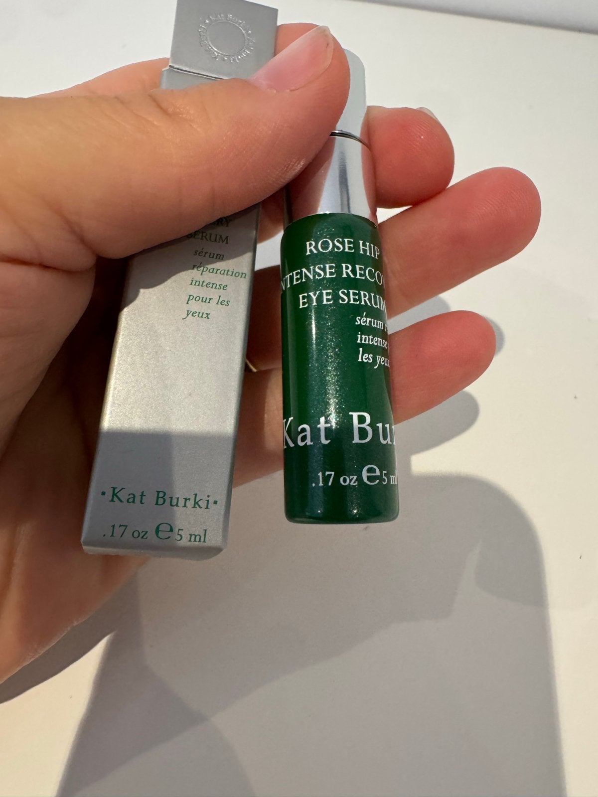 Kat Burki Rose Hip Intense Recovery Eye Serum 5ml, Ophalen of Verzenden, Nieuw, Ogen, Verzorging