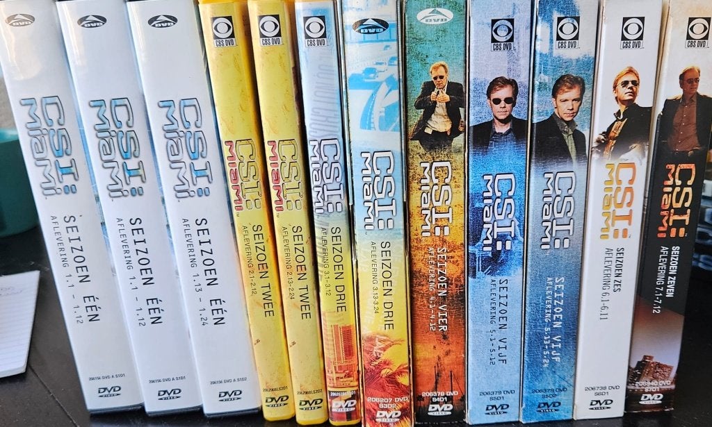 CSI DVD collectie: Miami, Grave Danger en NY, Cd's en Dvd's, Misdaad, Ophalen of Verzenden, Zo goed als nieuw, Vanaf 12 jaar