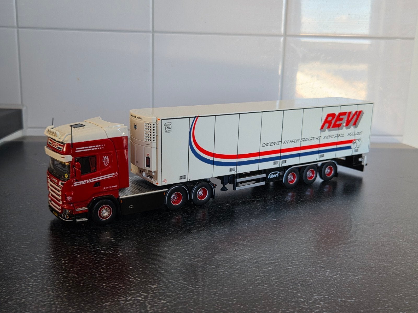 Tekno Revi R500, Ophalen of Verzenden, Zo goed als nieuw, Bus of Vrachtwagen, Tekno