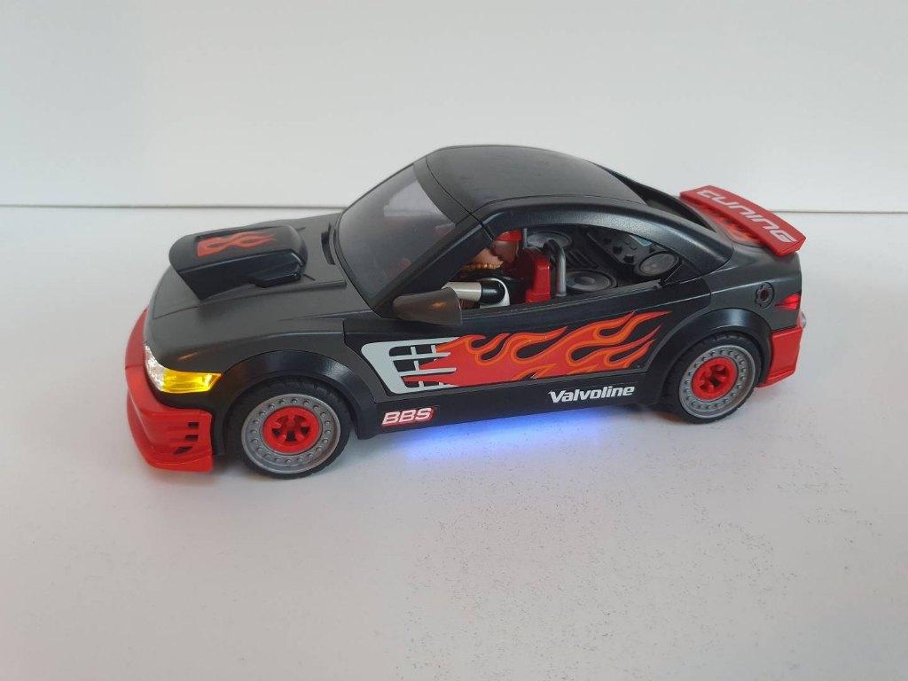 Playmobil 4366 Tuning Sportauto Met Licht én Geluid., Ophalen, Zo goed als nieuw, Complete set