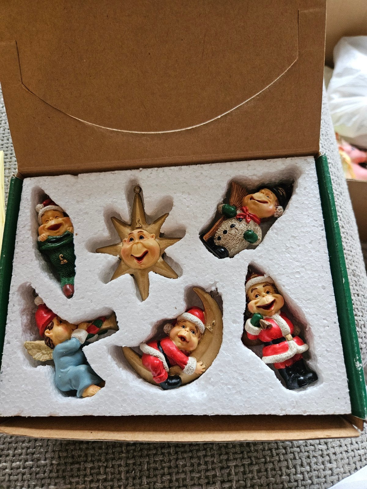 efteling het volk van laaf kersthangers, Ophalen of Verzenden, Zo goed als nieuw, Beeldje of Poppetje