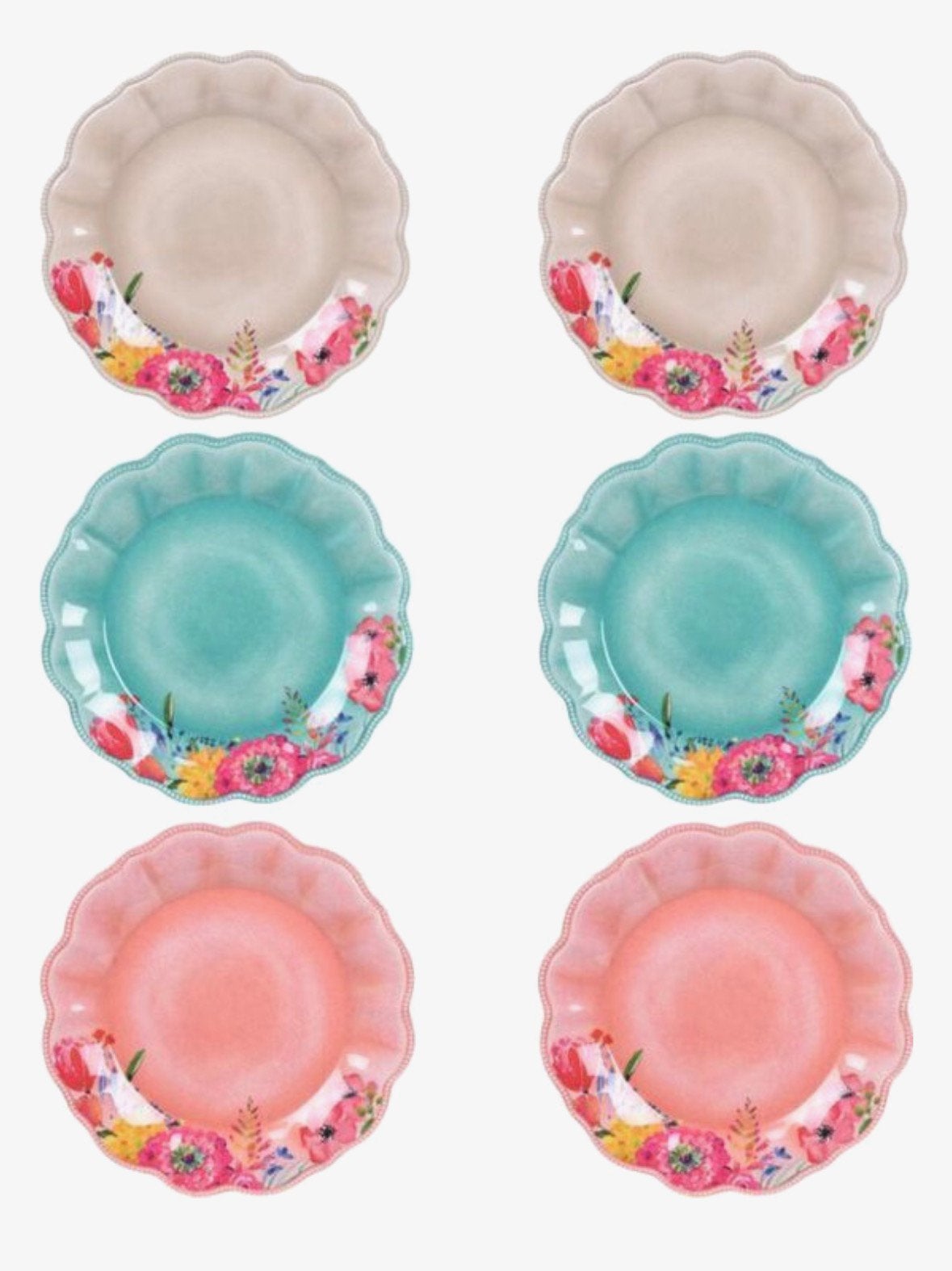 GEZOCHT Melamine servies xenos, Overige materialen, Gebruikt, Ophalen of Verzenden, Overige stijlen