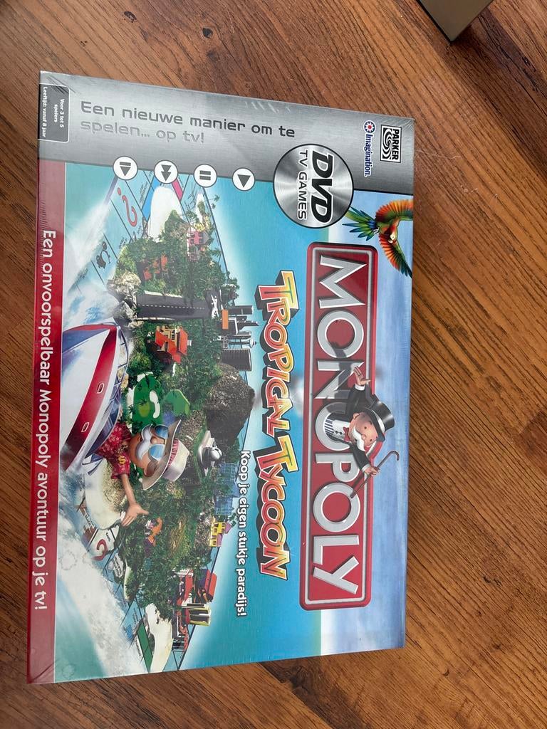 Monopoly Tropical Tycoon DVD TV Games, Spelcomputers en Games, Games | Overige, Gebruikt, Strategie en Constructie, 3 spelers of meer