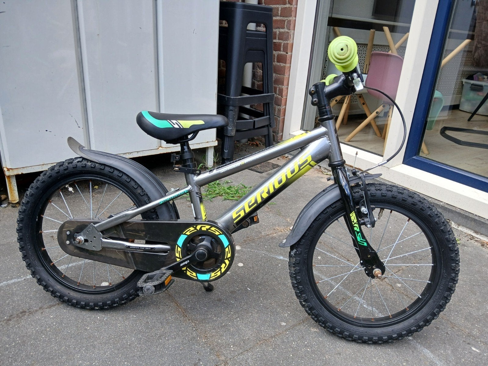 Serious Cycles 16 inch mountainbike met terugtraprem, Fietsen en Brommers, Ophalen, Terugtraprem, Serious Cycles, 16 tot 20 inch