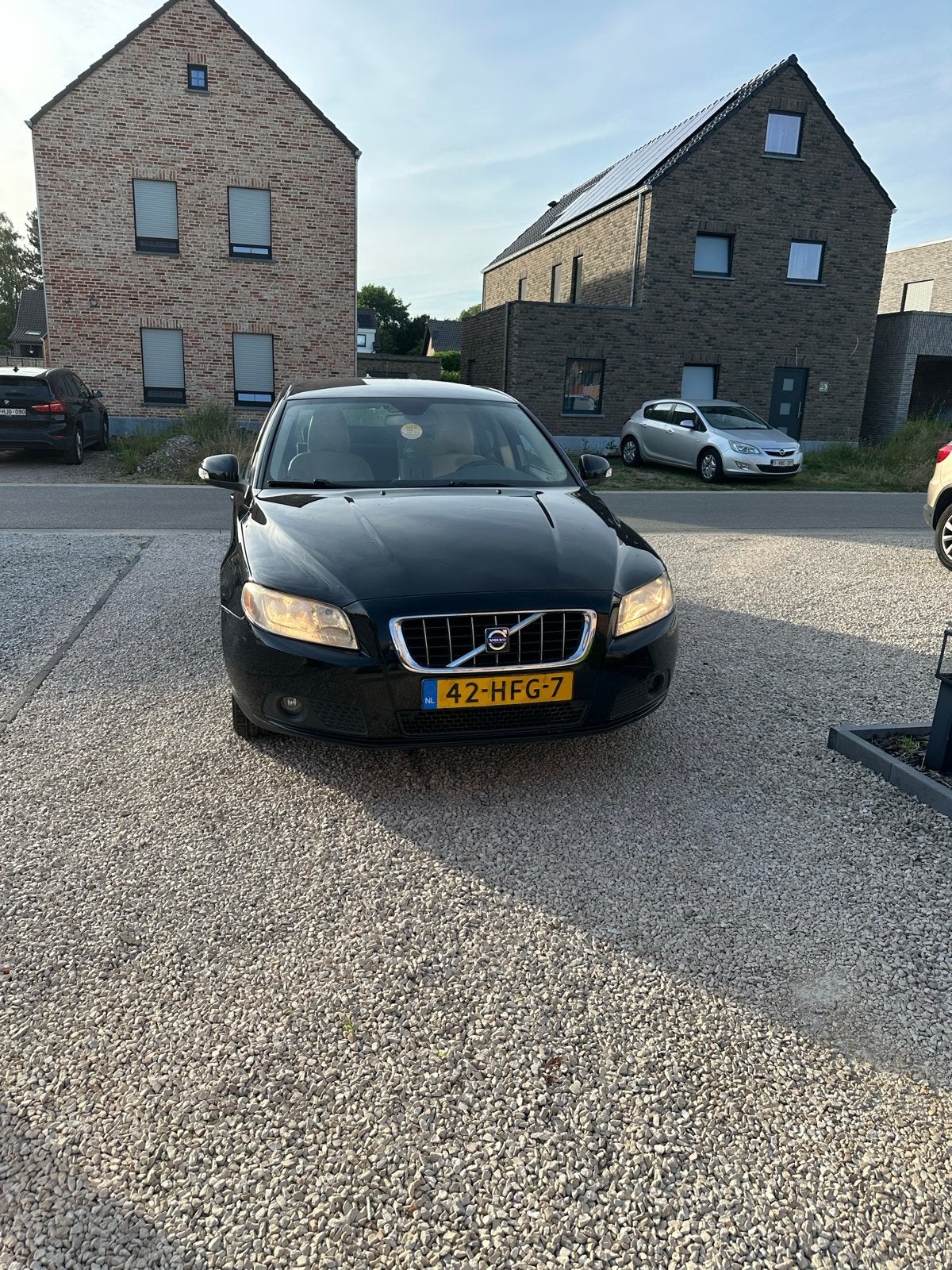 Volvo V70 2.0 D 2008 Zwart 7 zits, Auto's, Volvo, Particulier, V70, ABS, Achteruitrijcamera, Adaptive Cruise Control, Airbags
