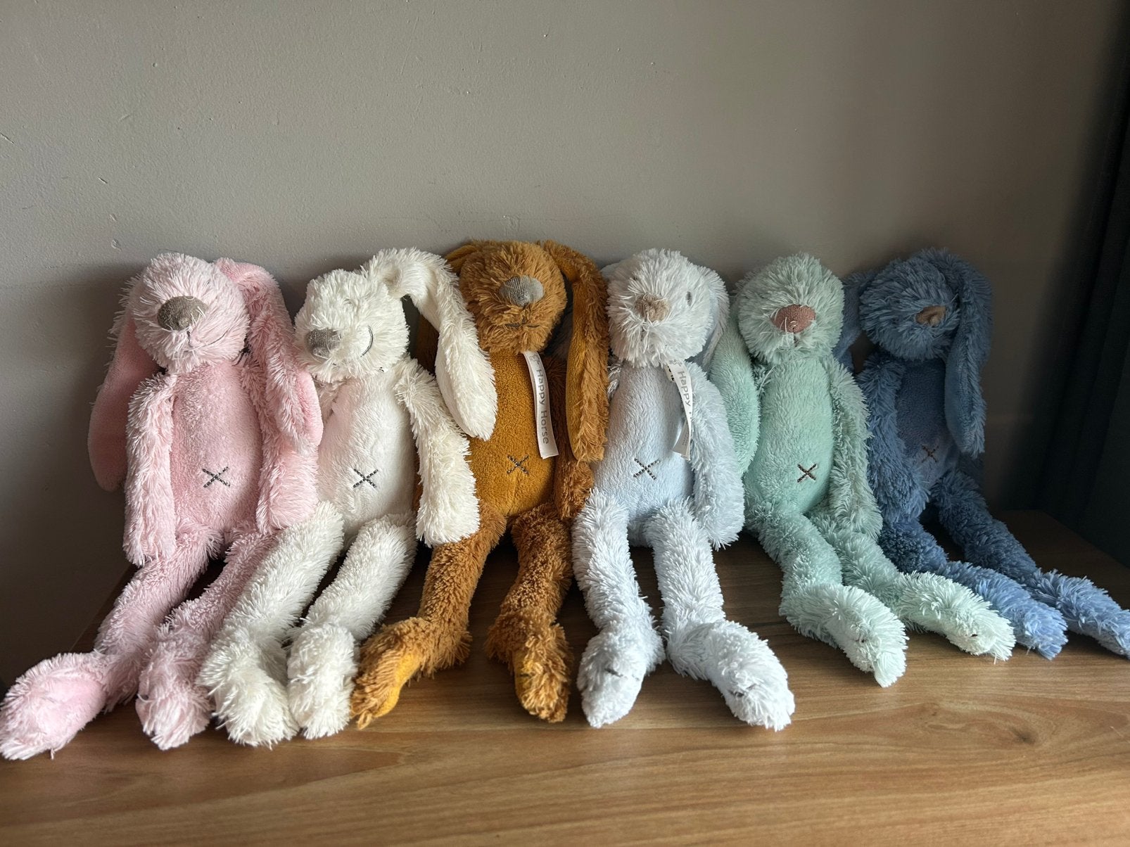 Happy horse 28cm knuffel konijnen knuffels knuffeltje, Verzenden, Zo goed als nieuw, Overige typen