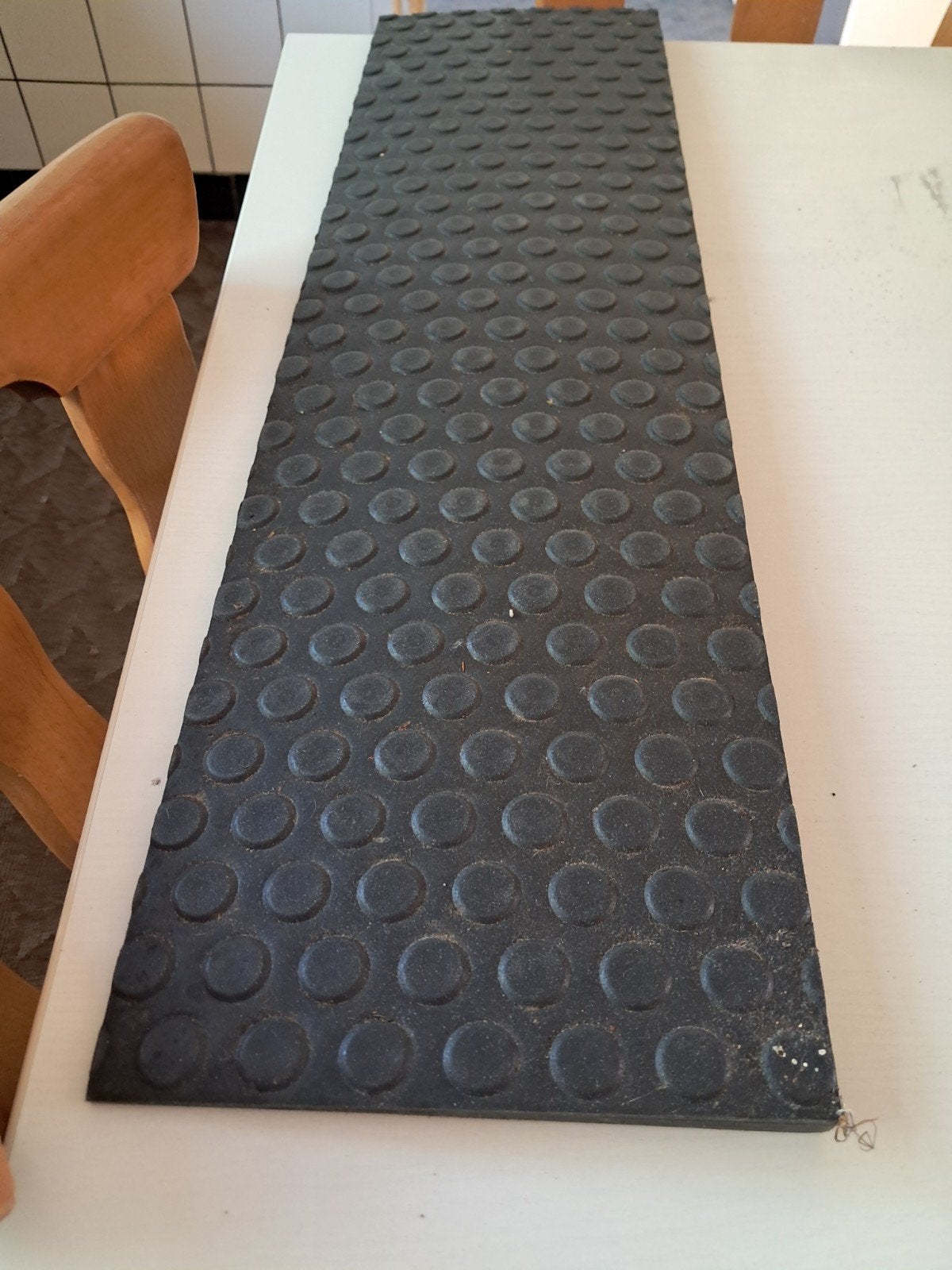 Rubberen antislipmat - ideaal voor drempels, Ophalen