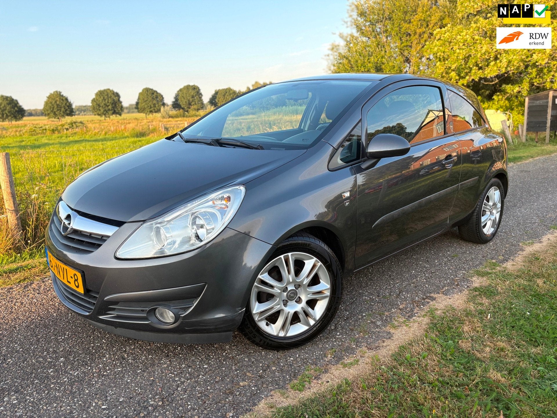 Opel Corsa 1.2-16V Color Edition Aut|Cruise|Airco, Auto's, 750 kg, 1229 cc, Origineel Nederlands, Bedrijf
