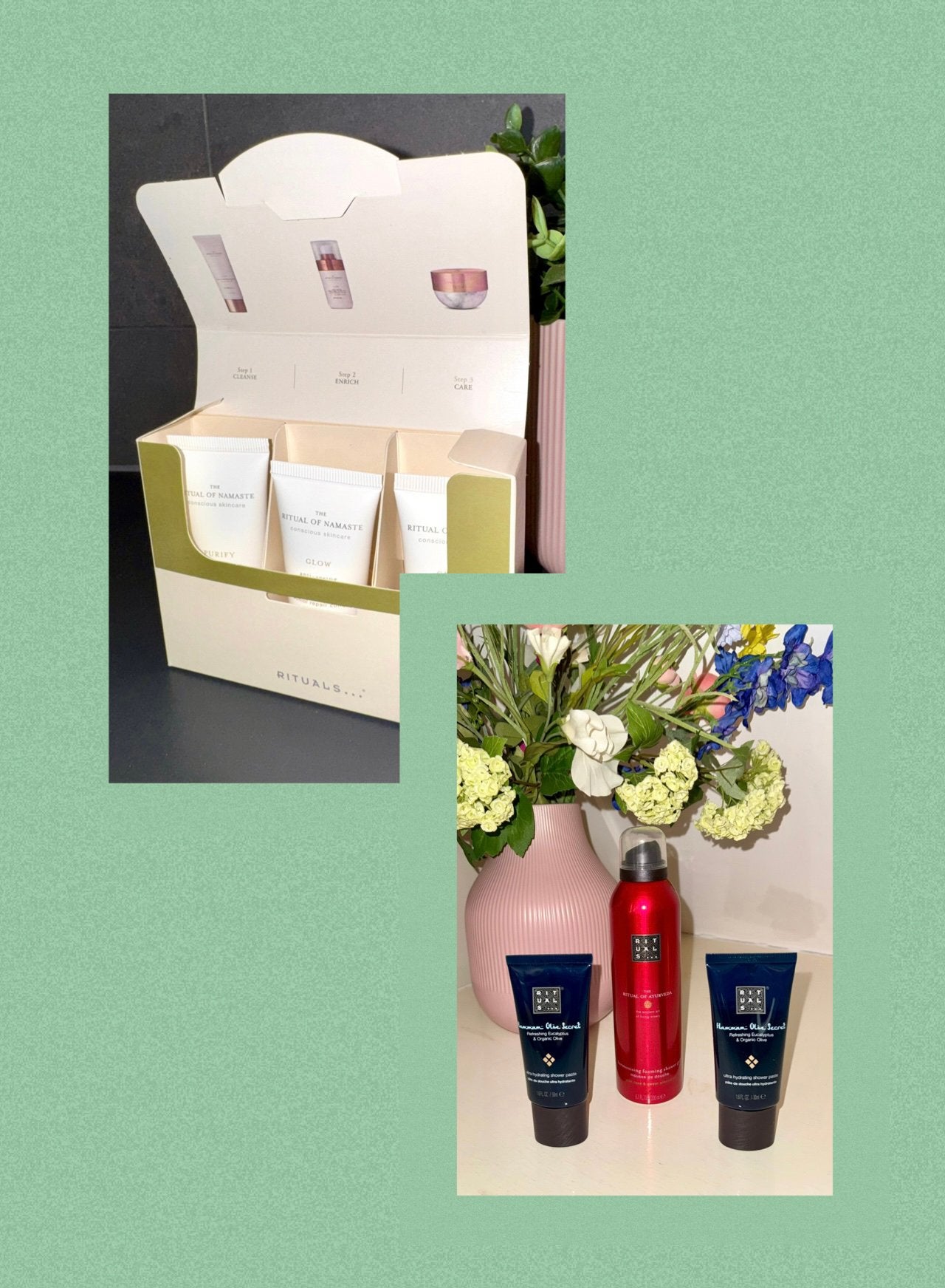 Rituals huidverzorging + shower gel + shower paste - nieuw, Ophalen of Verzenden, Nieuw, Bodylotion, Crème of Olie