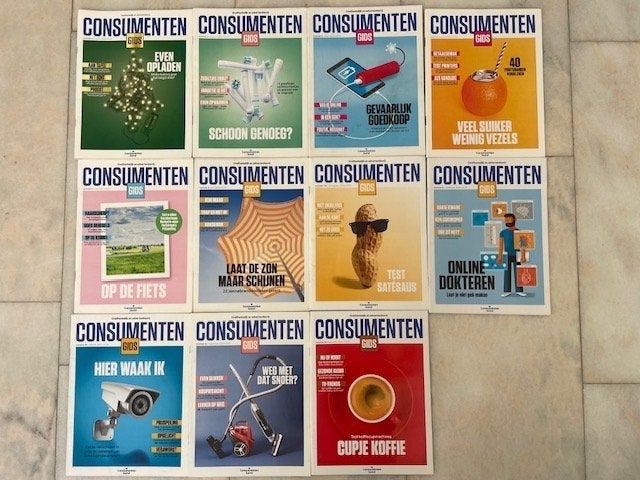Jaargang Consumentengids 2020 – 11 gidsen, Boeken, Ophalen of Verzenden, Gelezen, Overige typen