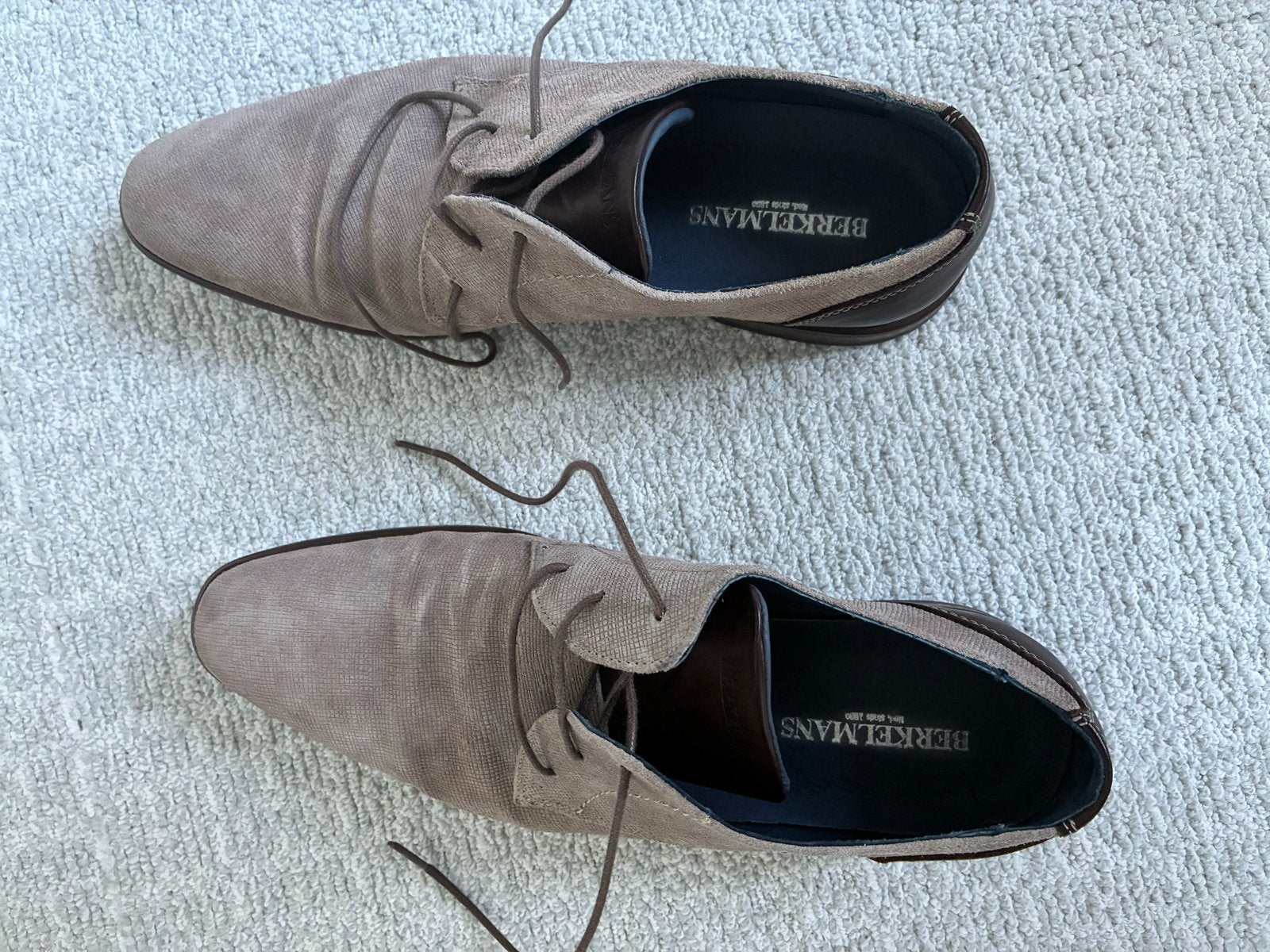 Berkelmans Nette Schoenen Maat 42 - Zo goed als nieuw, Ophalen, Zo goed als nieuw, Bruin, Veterschoenen