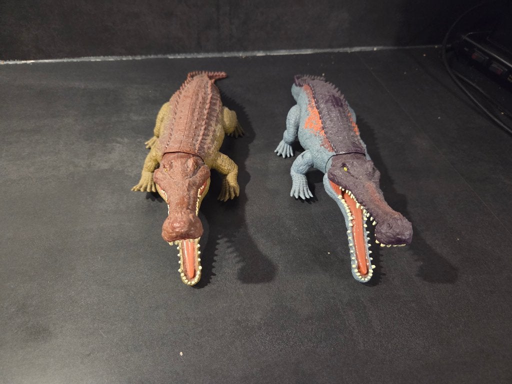 Mattel jurassic world sarcosuchus, Ophalen of Verzenden, Zo goed als nieuw