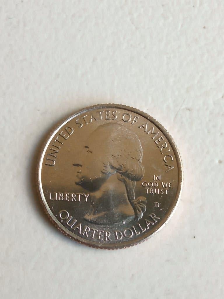 Verenigde Staten 1/4 dollar 2020 D., Ophalen of Verzenden, Noord-Amerika, Losse munt
