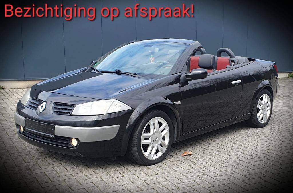 Mégane CC 2.0 16V leer, 17"sportw, clima 2006 GOED LEZEN‼️, Voorwielaandrijving, 1998 cc, 135 pk, 4 cilinders
