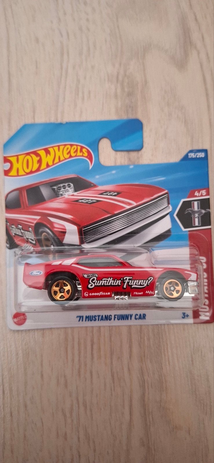Hot Wheels '71 Mustang Funny Car - Nieuw in verpakking, Ophalen of Verzenden, Nieuw, Auto