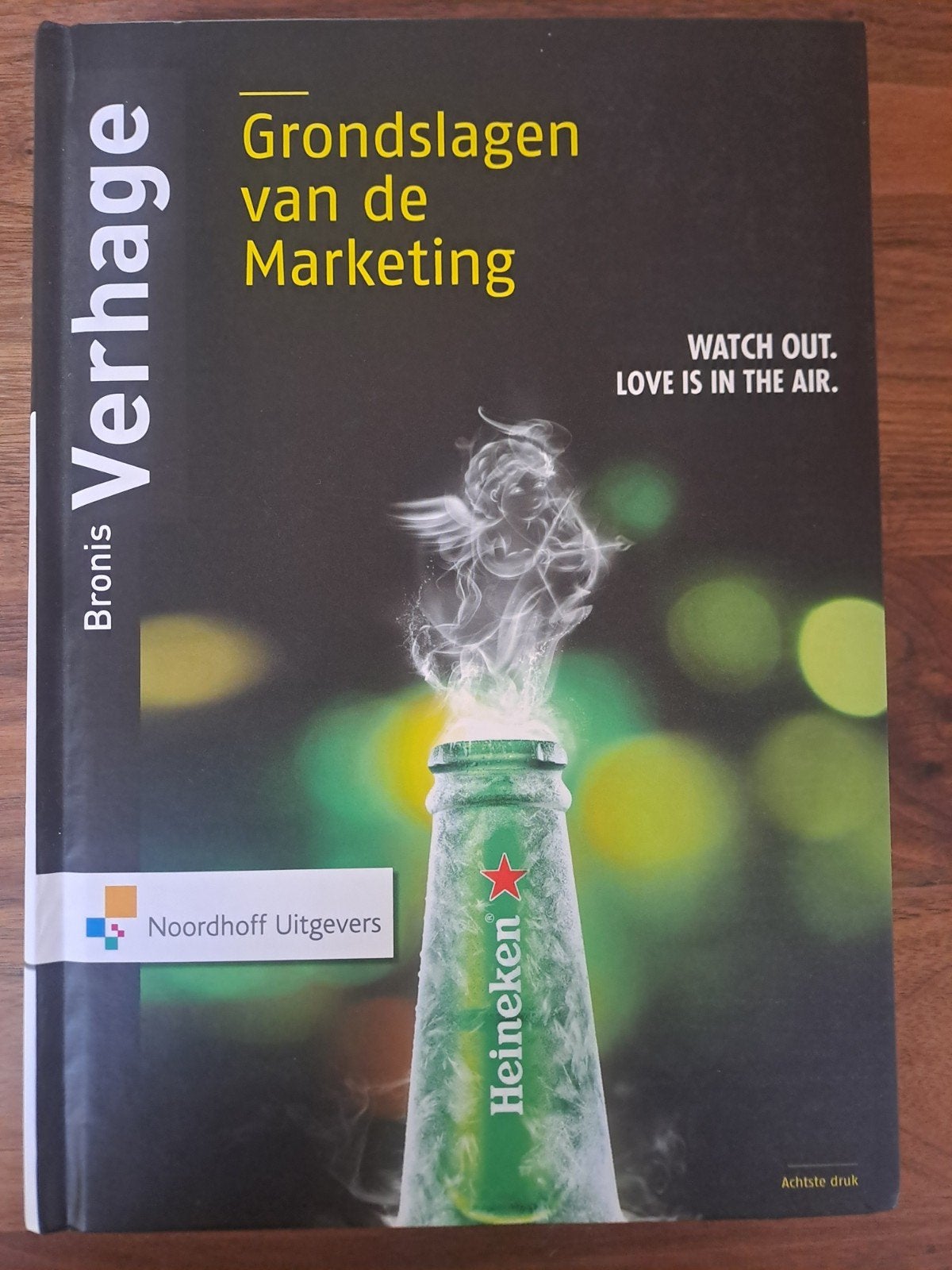 Grondslagen van de Marketing - Brons Verhage (8e druk), Boeken, Studieboeken en Cursussen, Zo goed als nieuw, Gamma, Brons Verhage