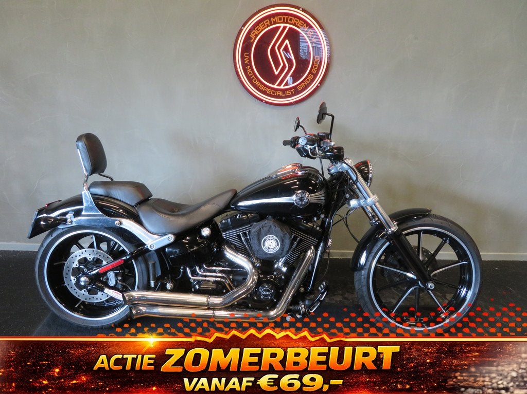 Harley-Davidson FXSB BREAKOUT 103 ABS STRAKKE BINK, Motoren, Bedrijf, Chopper