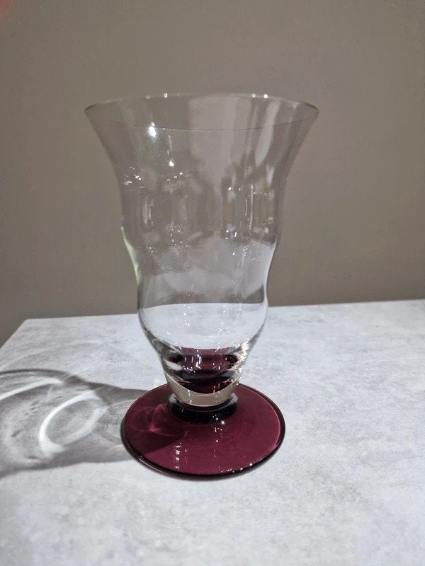 Kristalunie Campanula Glas Rozendaal Art Deco 14 cm, Ophalen of Verzenden