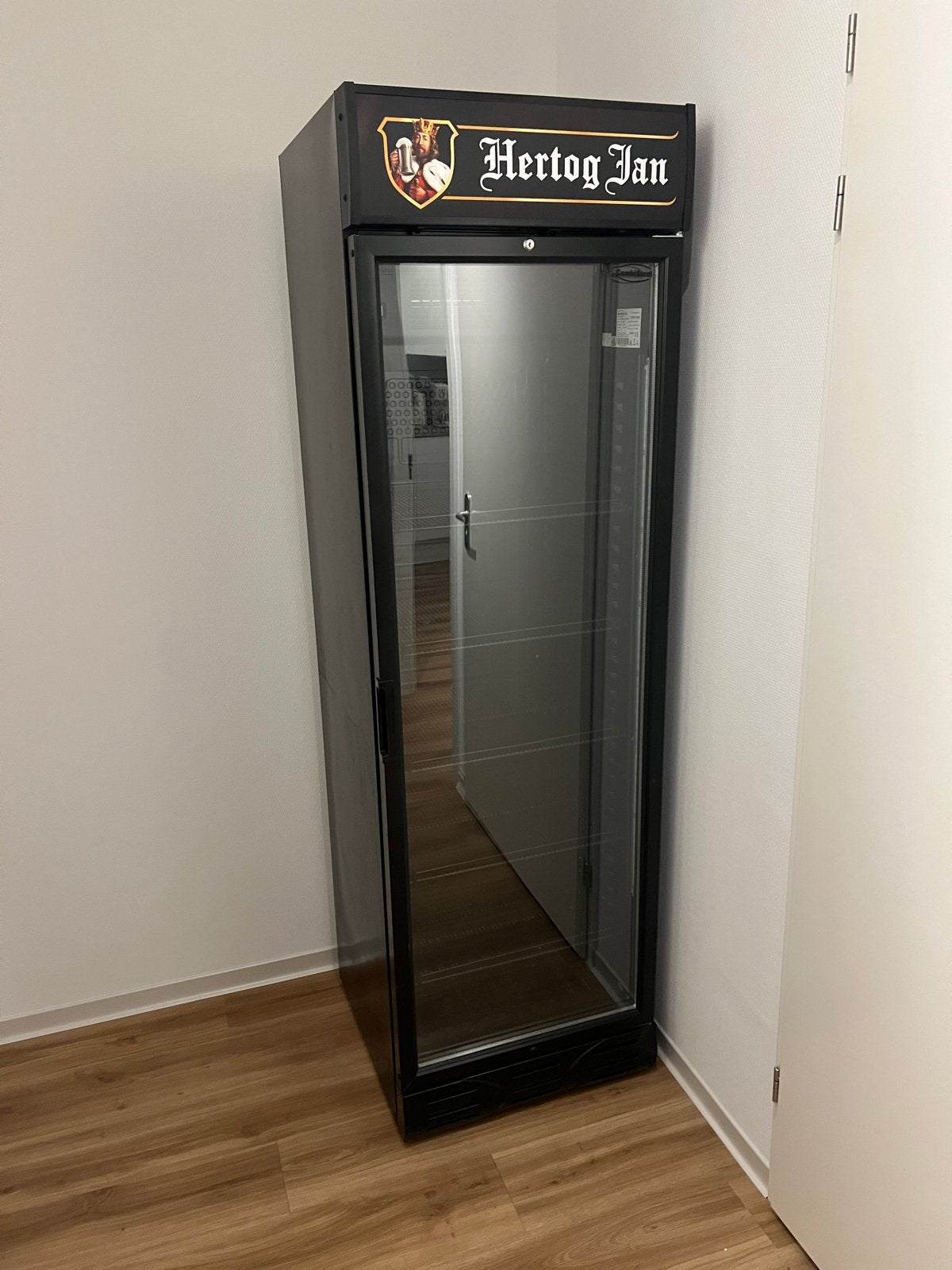 Hertog Jan drank koelkast met LED-verlichting, Ophalen, Zonder vriesvak, 200 liter of meer, 160 cm of meer