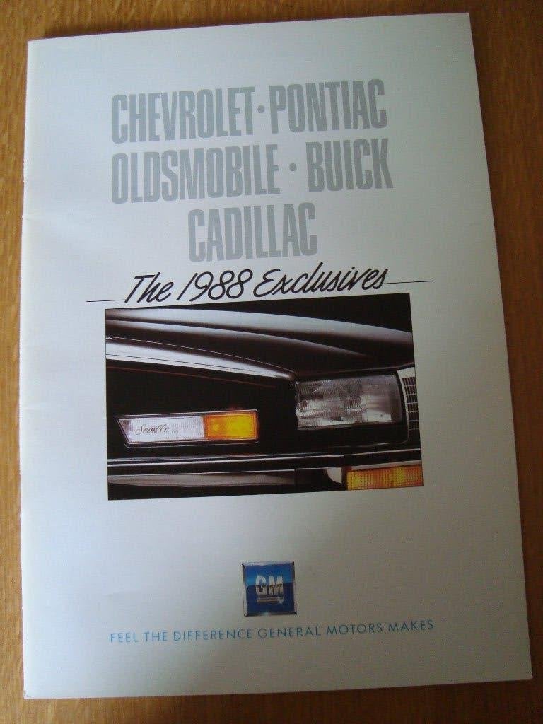 Chervolet- pontiac-oldsmobile- buick -cadilac 1988 incl tech, Ophalen of Verzenden, Nieuw