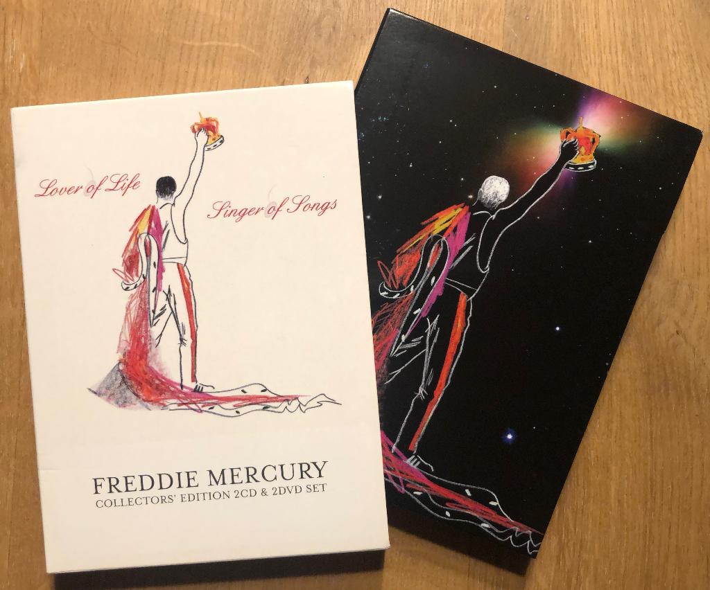 FREDDIE MERCURY - Lover of life, singer of (Boxset 2CD&2DVD), Ophalen of Verzenden, Zo goed als nieuw