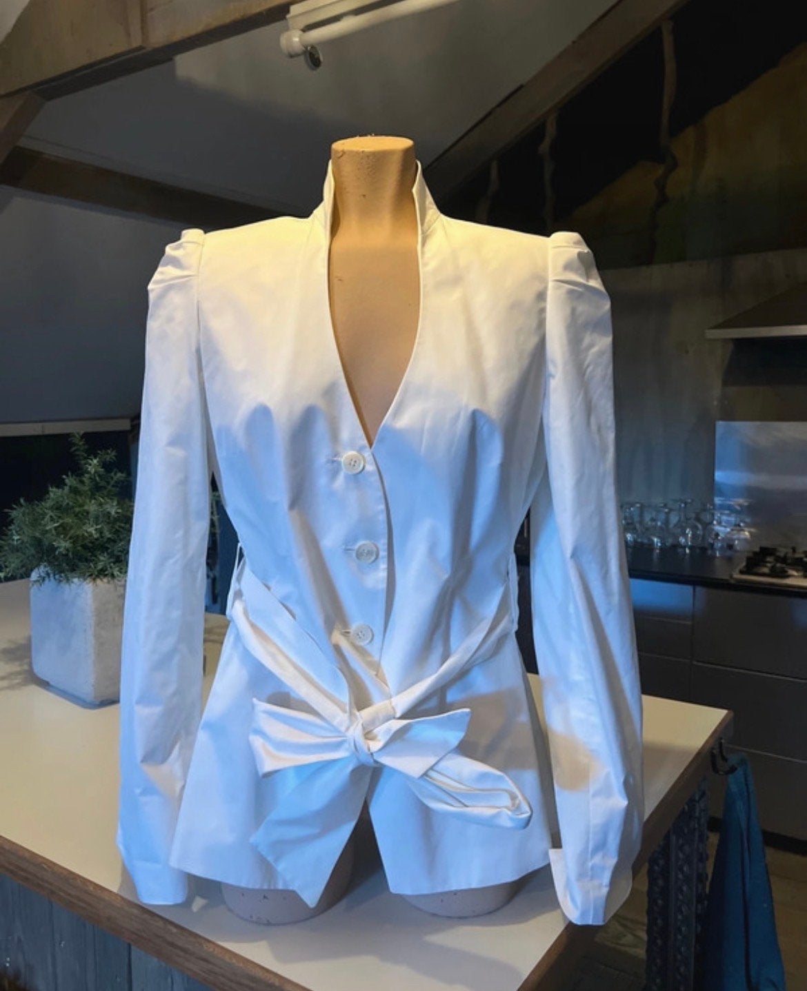 PAUW Amsterdam Statement Jasje Wit/Off-white Maat 40, Maat 38/40 (M), Wit, Ophalen of Verzenden, Zo goed als nieuw