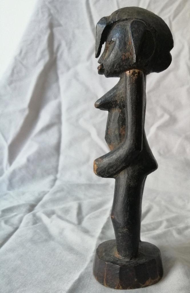 Afrikaans beeldje Senufo - Tugubele - Vrouwtje, Antiek en Kunst, Ophalen of Verzenden