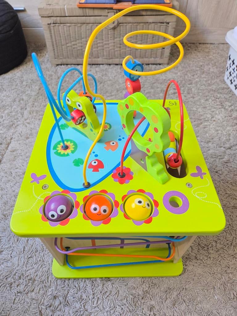 Hape Kleine Diertjes Speelkubus, Ophalen, Zo goed als nieuw