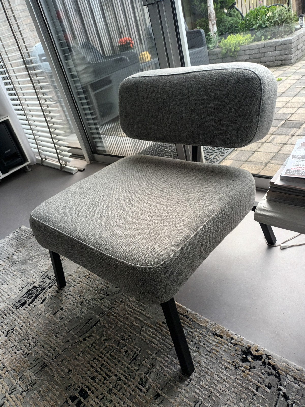 Studio Henk Ode Fauteuil, Huis en Inrichting, Ophalen, Zo goed als nieuw, Eén, Stof