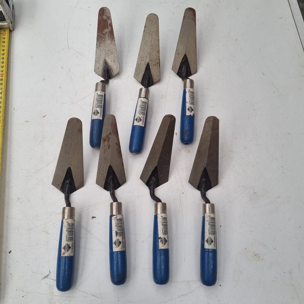 Troffels, Ophalen, Slot