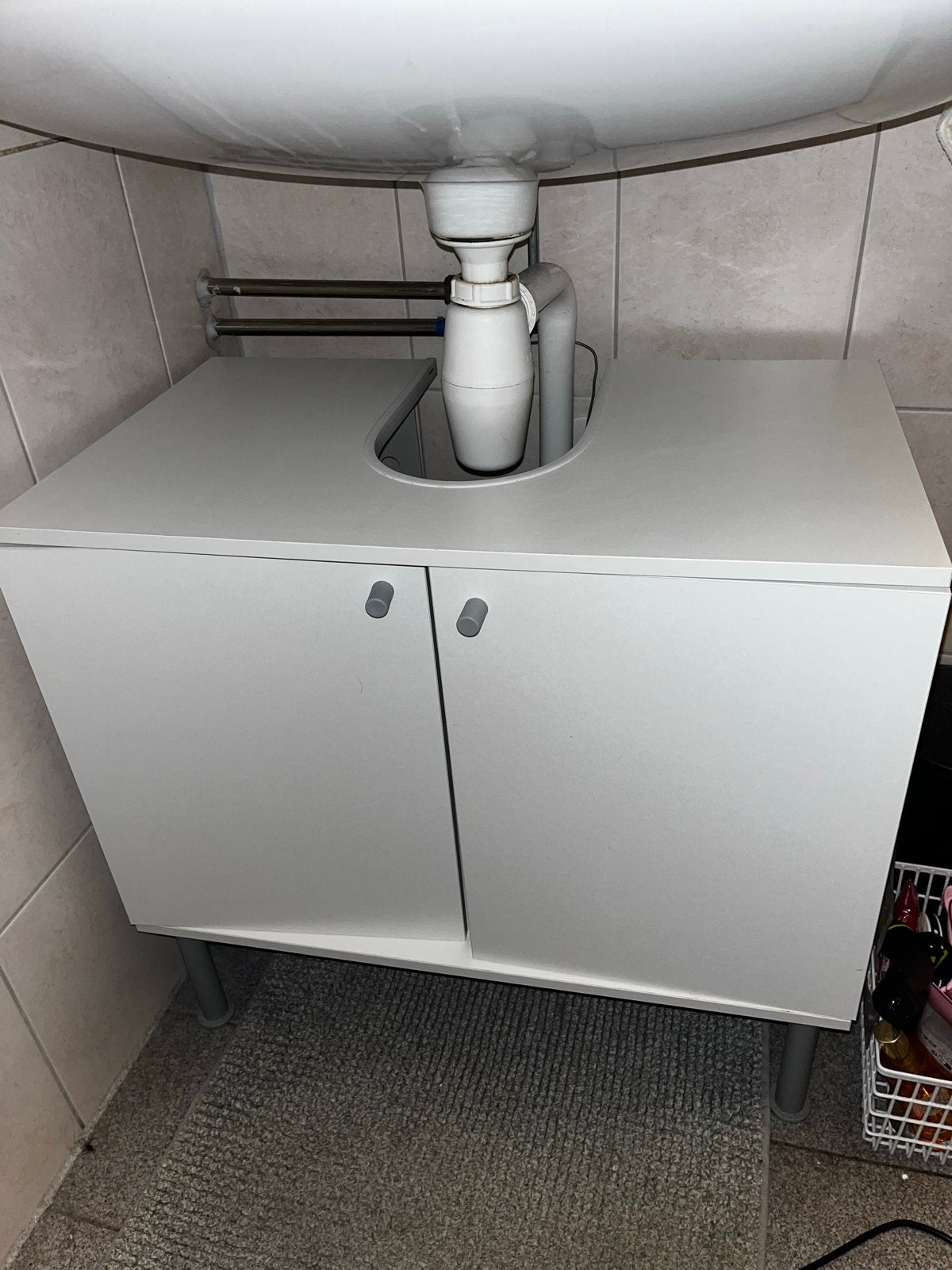 GRATIS OPHALEN IKEA FULLEN WASBAK KAST, Ophalen, 50 tot 100 cm, Zo goed als nieuw, Minder dan 100 cm