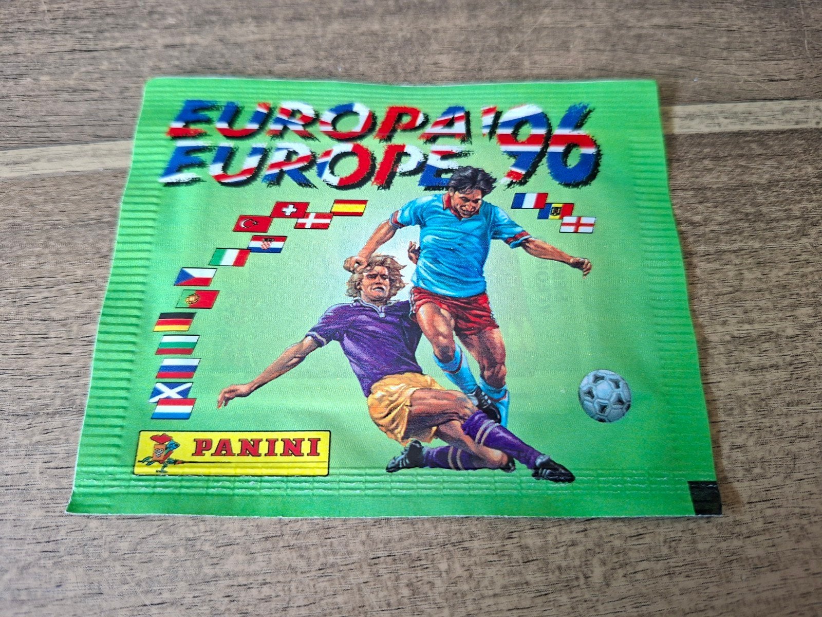 Panini, EK Euro 96, gesloten zakje., Ophalen of Verzenden, Zo goed als nieuw, Buitenlandse clubs, Poster, Plaatje of Sticker