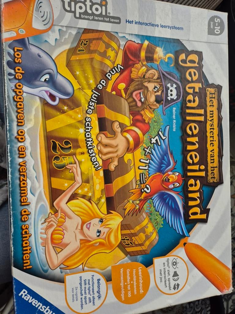 Tiptoi Het mysterie van het getalleneiland, Ophalen of Verzenden