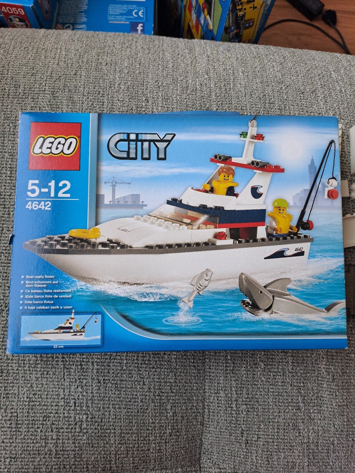 Lego City 4642 Vissersboot - Complete Set met Drijvende Boot, Kinderen en Baby's, City, Inclusief instructies, Lego, Ophalen of Verzenden