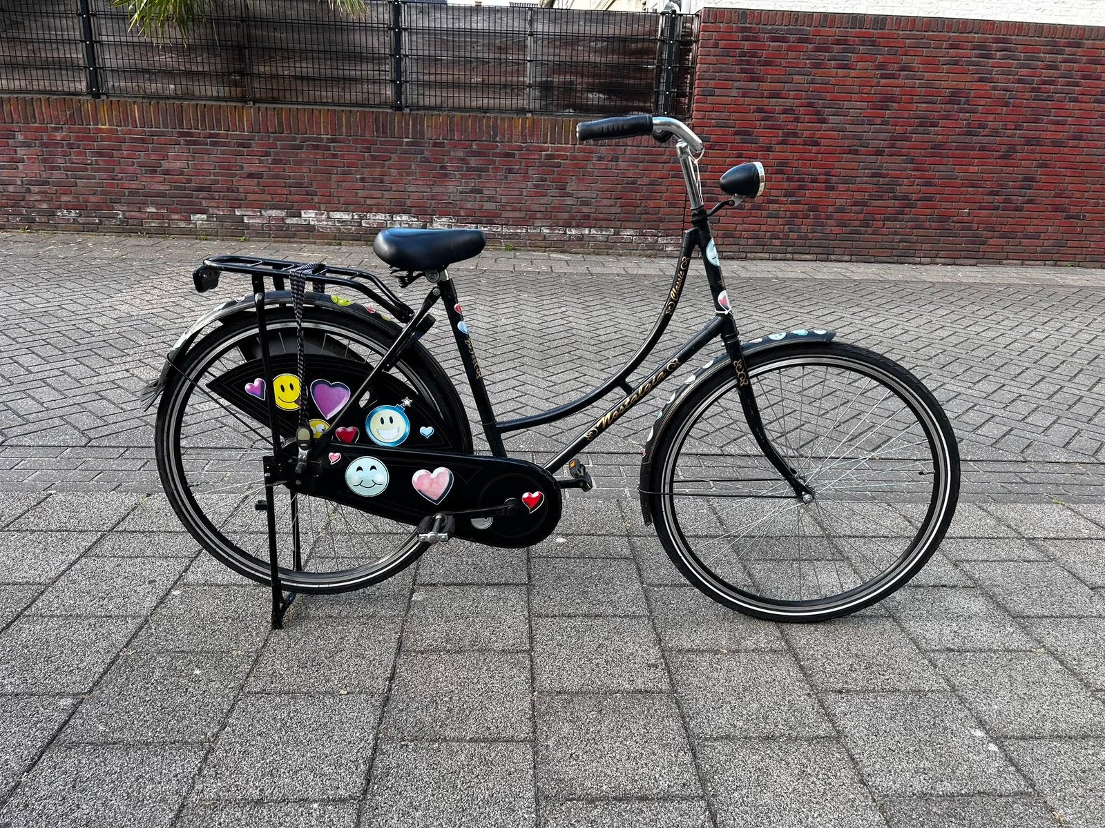 Nostalgische blije omafiets 😀, 56 cm of meer, Ophalen, Gebruikt, Terugtraprem