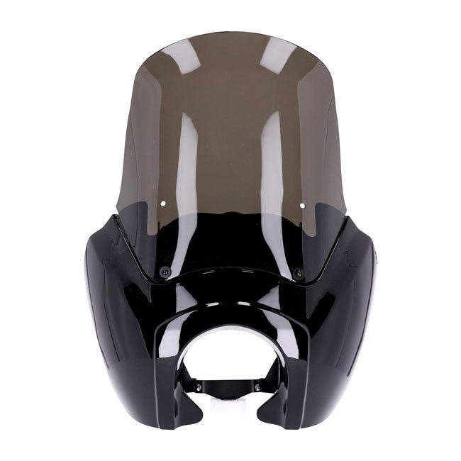 Koplamp fairing zwart met getint, voor Harley Davidson Dyna, Ophalen of Verzenden, Nieuw