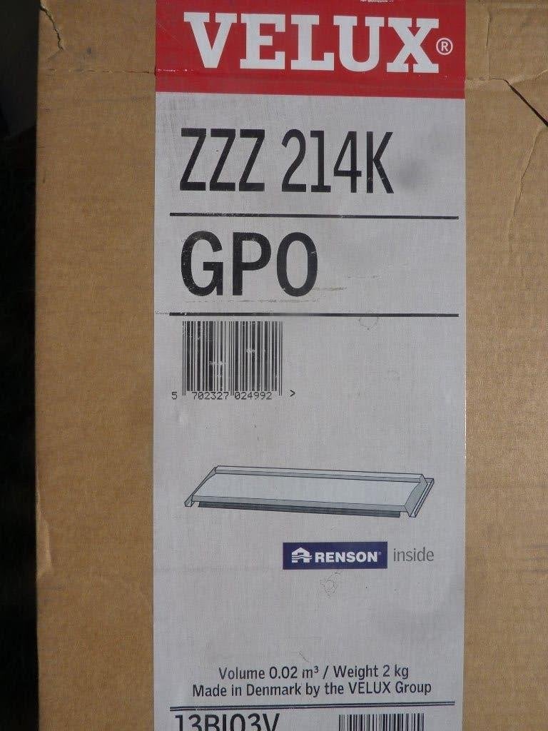 Nieuwe Velux zelf regulerende ventilatie rooster / ZZZ 214K, Minder dan 80 cm, Nieuw, Ophalen of Verzenden, 80 tot 120 cm