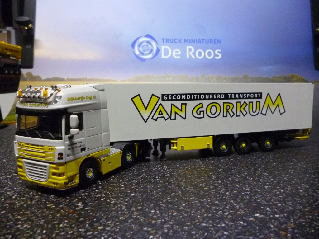 WSI DAF XF 105 Van Gorkum, Ophalen of Verzenden, Nieuw, Bus of Vrachtwagen, Wsi