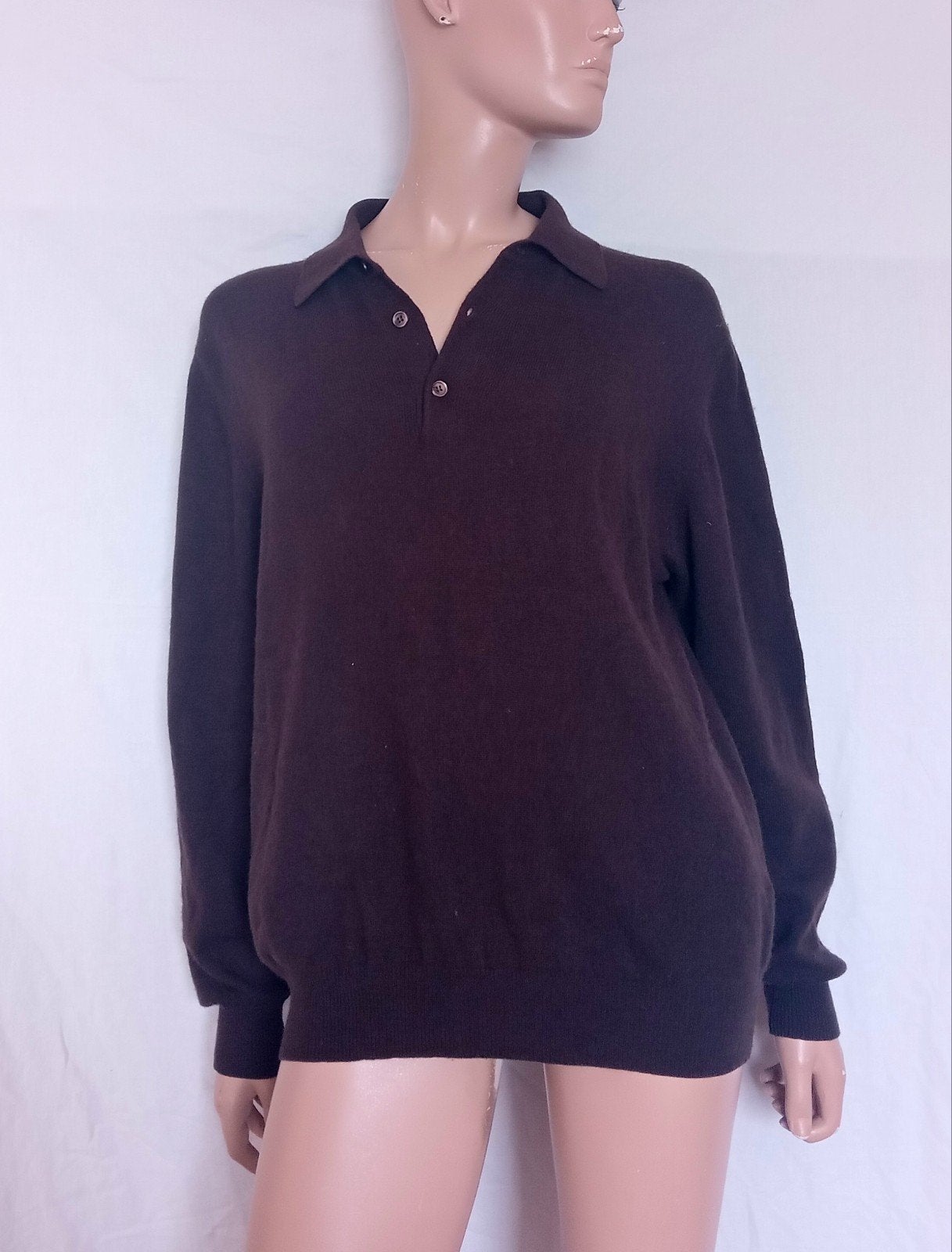 CHRISTIAN BERG CASHMERE Trui , Maat L, Kleding | Dames, Truien en Vesten, Ophalen, Zo goed als nieuw, Maat 42/44 (L), Bruin