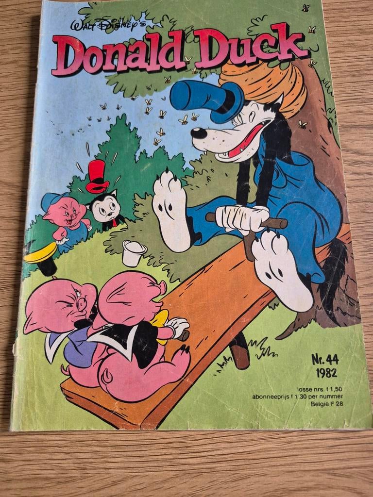 Donald Duck Weekblad Nr. 44 - 1982, Boeken, Eén stripboek, Ophalen of Verzenden, Gelezen, Walt Disney