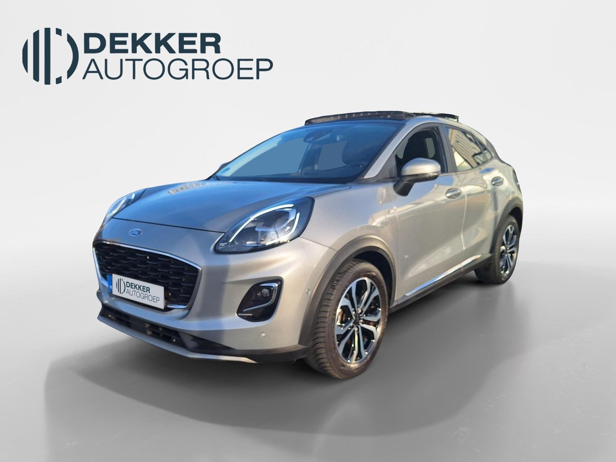 Ford Puma 1.0 EcoBoost Hybrid 125 pk Titanium Navigatie Appl, Auto's, Ford, Voorwielaandrijving, Origineel Nederlands, Bedrijf