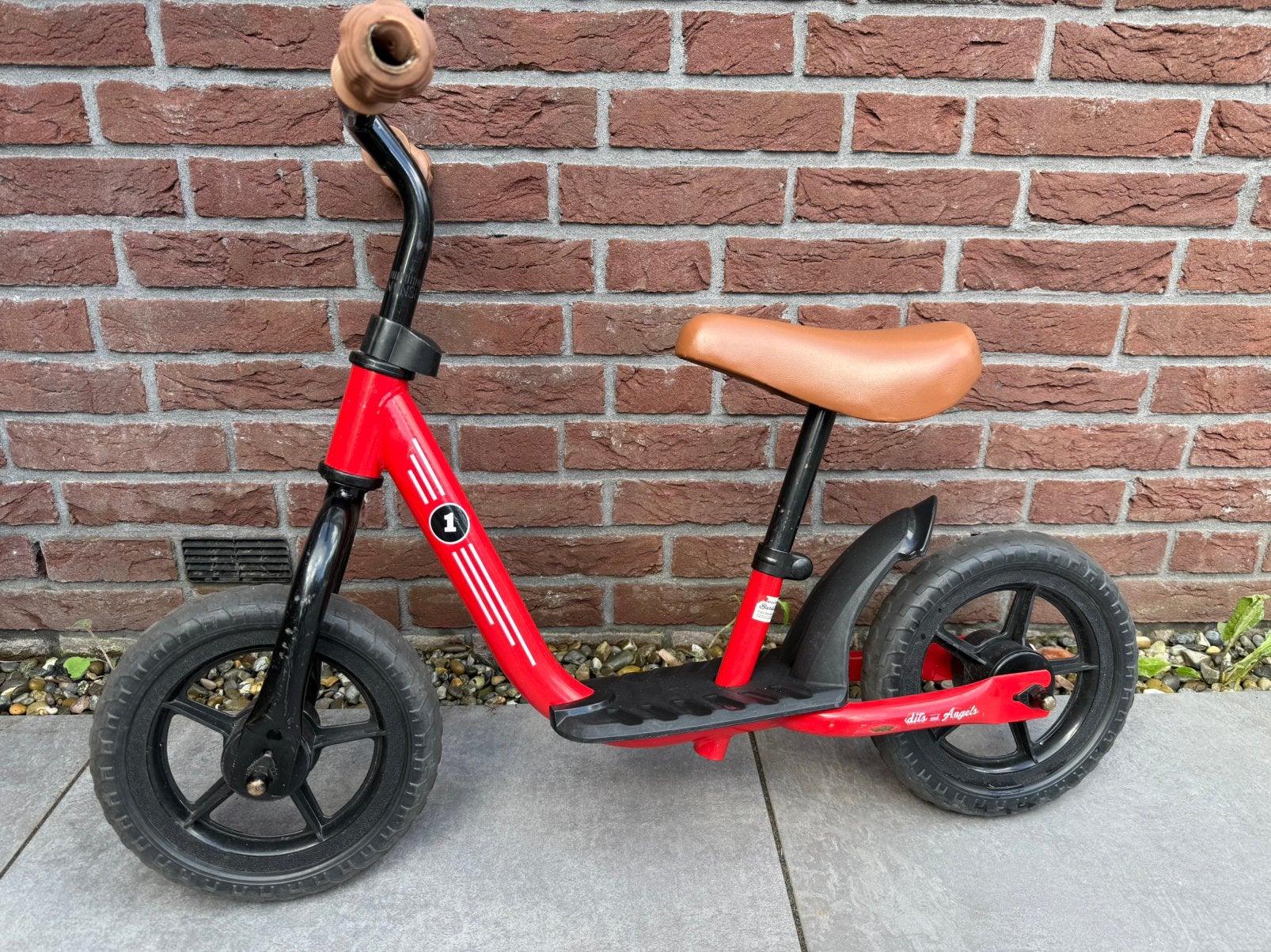 Loopfiets Bandits and Angels Starter Rood Limited, Ophalen of Verzenden, Gebruikt, Bandits and Angels